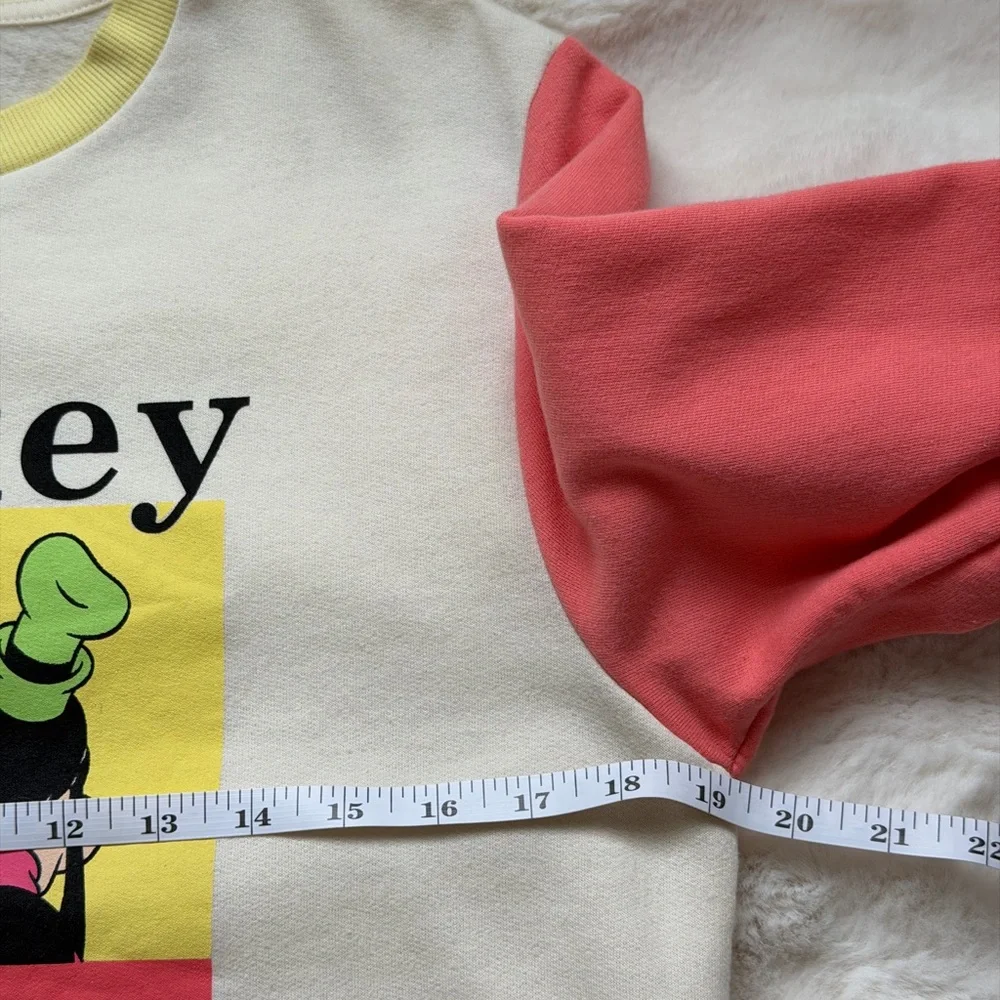 Disney cream crewneck